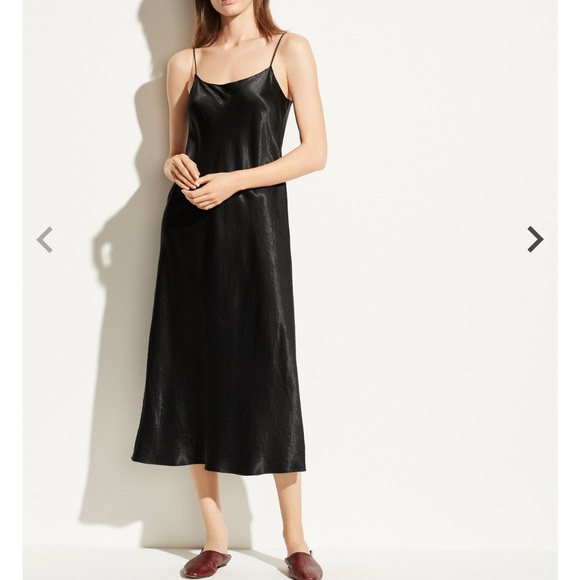 Vince Dresses Nwot Vince Japanese Satin Dress Size M Poshmark